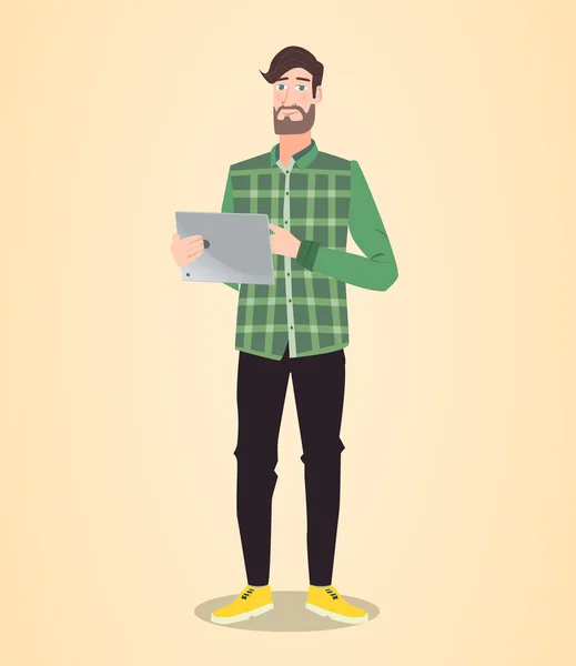 Fashion man — Stock Vector