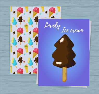 Dondurma kart masada