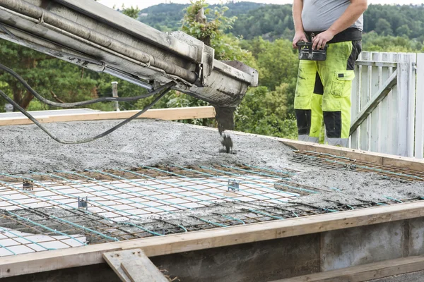 Construcción de cemento Imágenes de stock libres de derechos