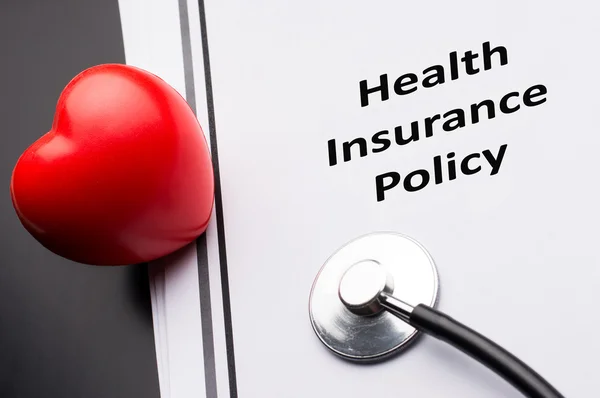 Health Insurance Policy — Stock Photo, Image