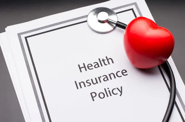 Health Insurance Policy — Stock Photo, Image