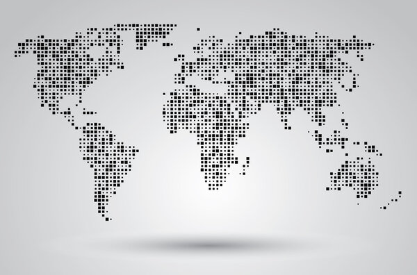 Точки карты мира