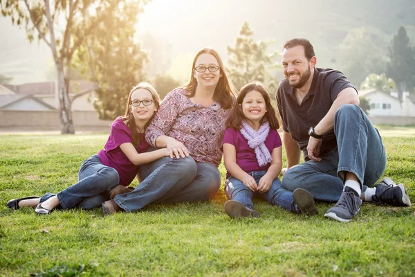 Familia feliz — Foto de Stock