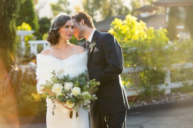 Güzel kış düğün