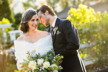 Güzel kış düğün