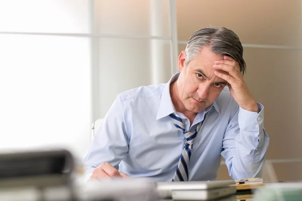 Business man in office — Stock Photo, Image