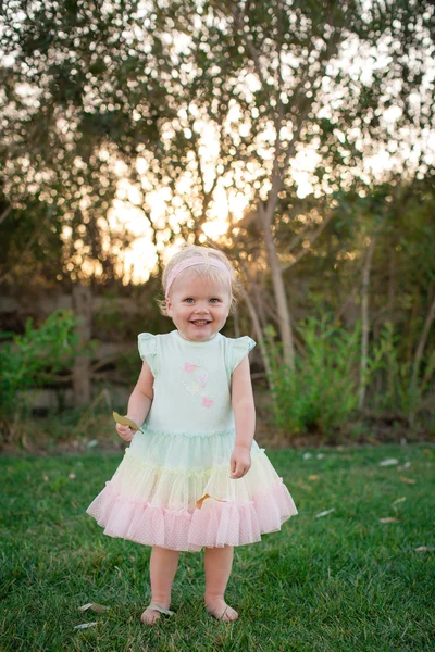 Little girl tutu — Stock Photo, Image