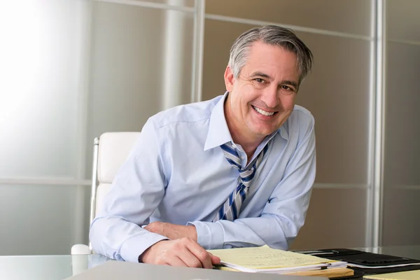 Hombre de negocios en la oficina — Foto de Stock