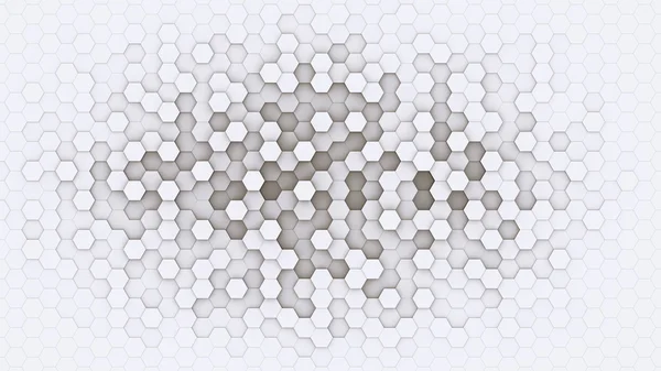 Structure de conception de fond hexagonale 3d Images De Stock Libres De Droits