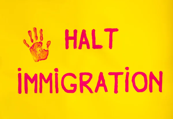 halt immigration