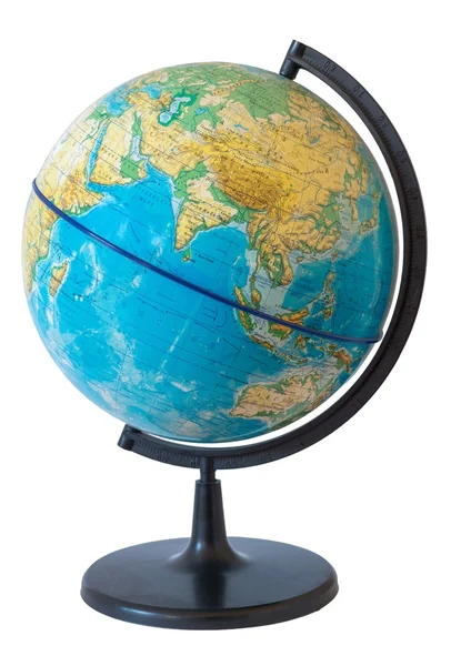 Globe. Physical map. Eastern hemisphere — Stock Photo, Image