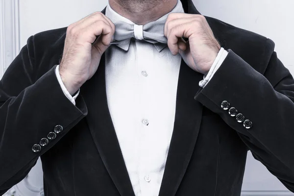 The suit and tie — Stock Photo, Image