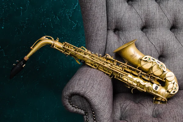 Altsaxofon — Stockfoto