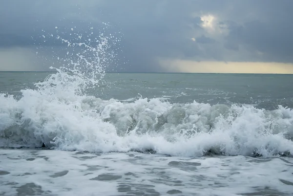 Uma tempestade no mar — Fotografia de Stock