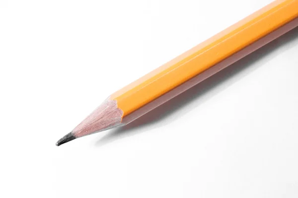 Beyaz arka plan üzerinde basit bir kalem