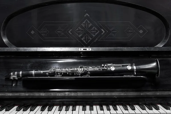 La clarinette au piano — Photo