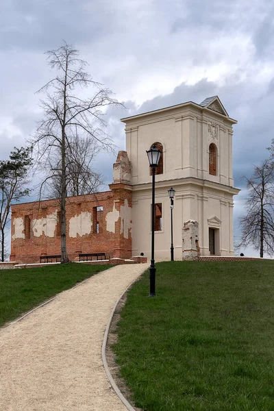 Ruinas Iglesia Calvinista Piaski Polonia Iglesia Fue Construida Los Años — Foto de Stock