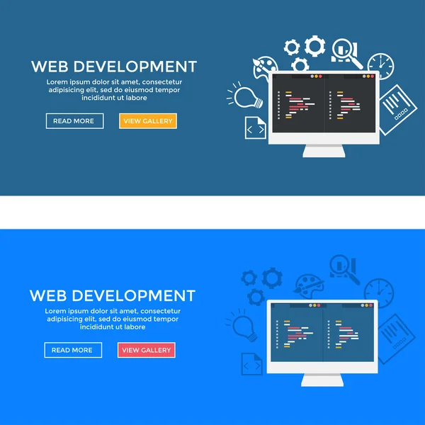 Web 開発図 — ストックベクタ