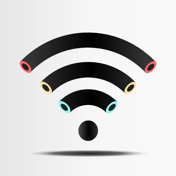 Wireless Icon — Stock Vector