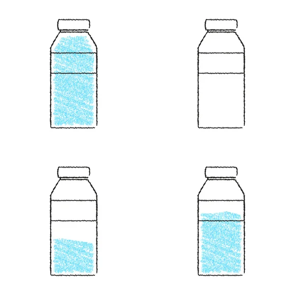 A bottle of water — Stock Vector