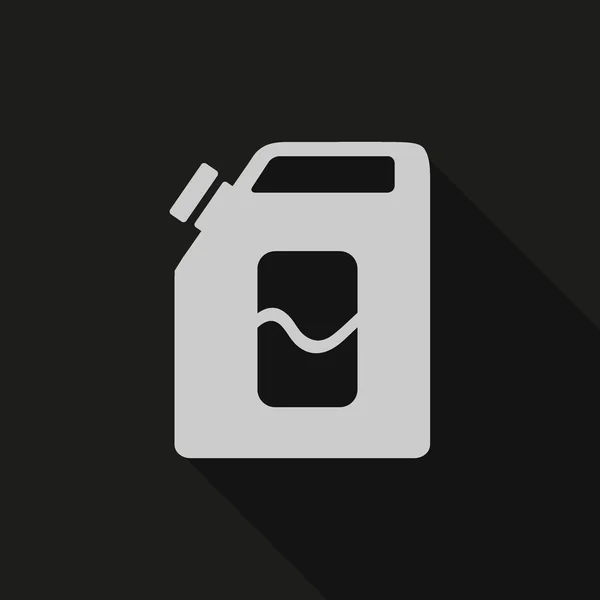 Huile de jerrycan — Image vectorielle