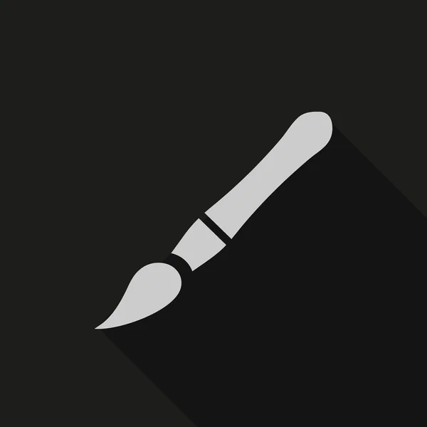 Brush icon — Stock Vector
