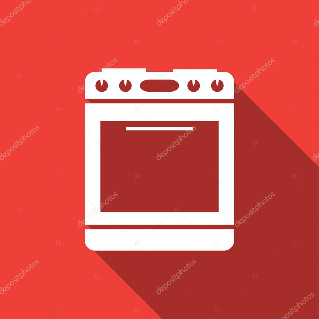Vector Illustration of a gas stove
