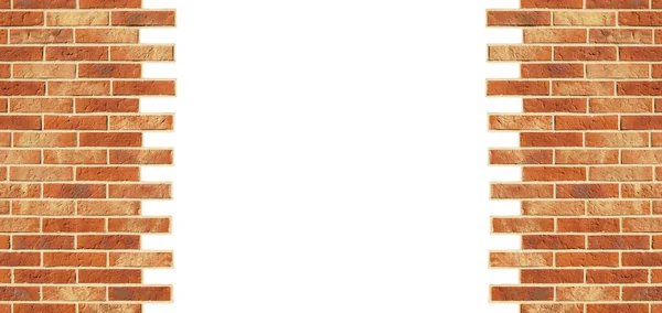Старый Красный Кирпич Стены Текстуры Фона Оранжевый Камень Блок Текстуры — стоковое фото
