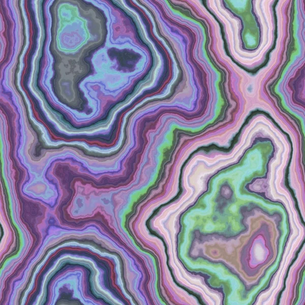 Pastel colors pink blue green marble agate stone seamless pattern texture background — Stock Photo, Image