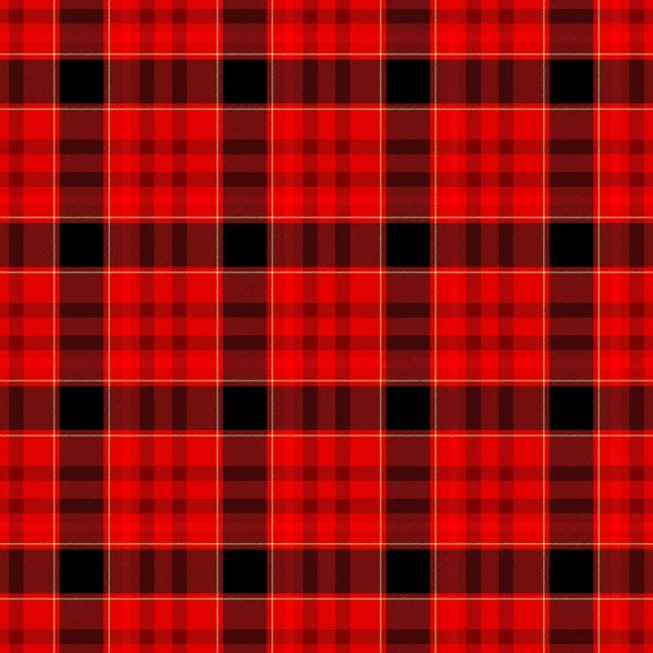 Rosso nero marrone giallo check diamante tartan plaid tessuto senza cuciture modello texture sfondo — Foto Stock