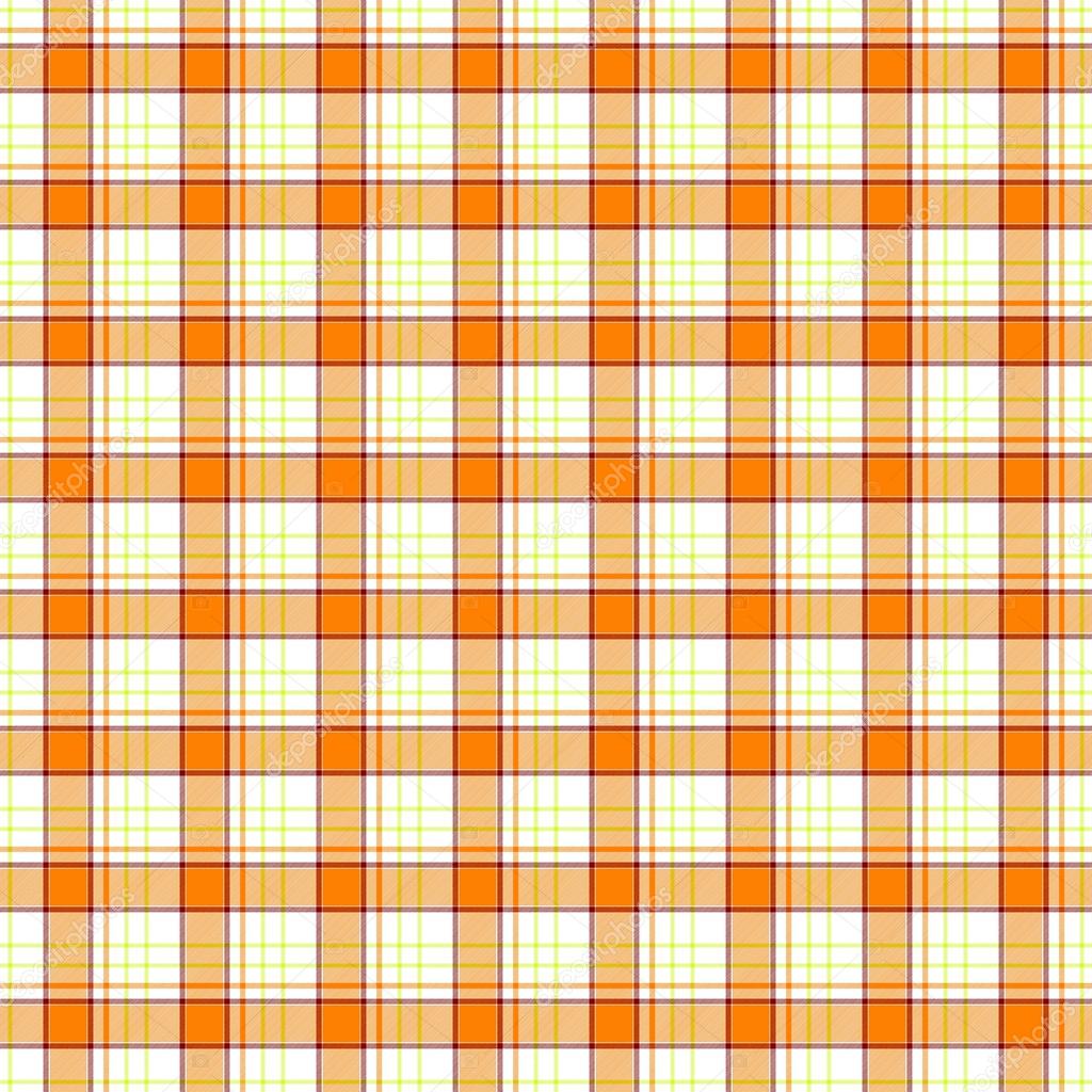 white orange yellow check diamond tartan plaid fabric seamless pattern texture background