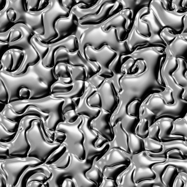 gümüş metal Dikişsiz desen doku arka plan darbelere