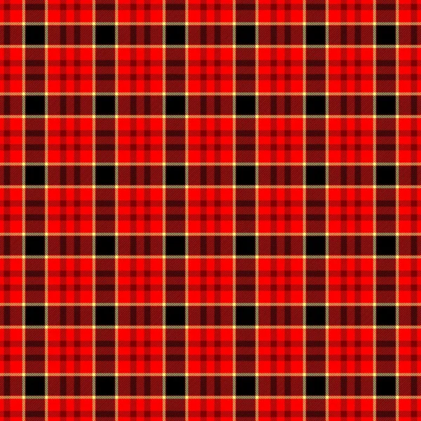 Rosso nero giallo check diamante tartan plaid tessuto senza cuciture modello texture sfondo — Foto Stock