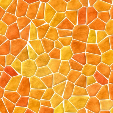 beyaz harç ile turuncu mozaik desen doku arka plan