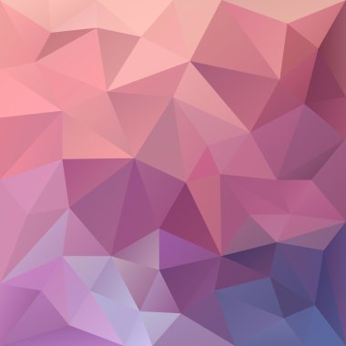 eski pembe ve mor renklerde üçgen desenli vektör soyut düzensiz poligon arka plan