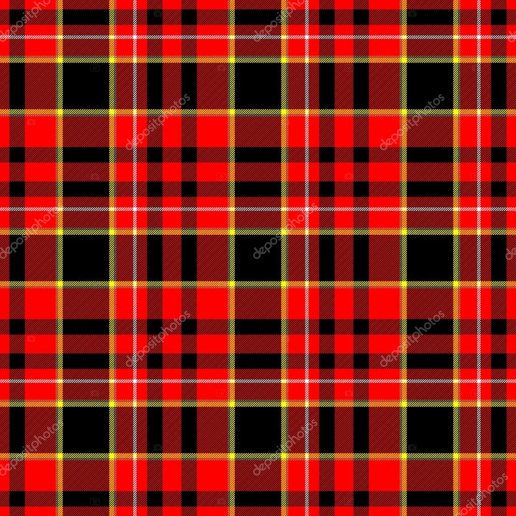 Tartan xadrez preto branco tecido textura sem costura padrão