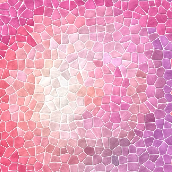 Пастельно-розовый и фиолетовый мозаики текстуры фон с белой травой — стоковое фото