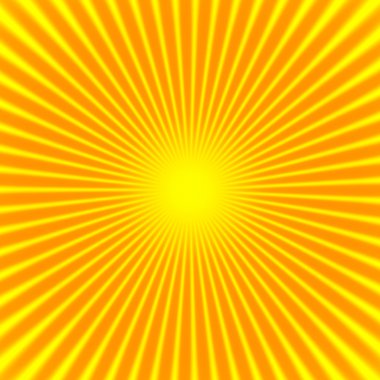 summer sunny rays pattern texture background - yellow and orange colored clipart