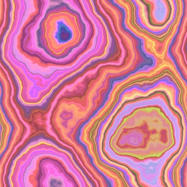 Pastel pink, yellow and blue agate marble seamless pattern texture background — Stock Photo, Image