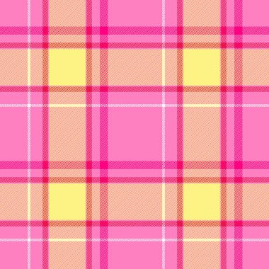 pastel pembe sarı kırmızı onay elmas tartan ekose kumaş Dikişsiz desen doku arka plan