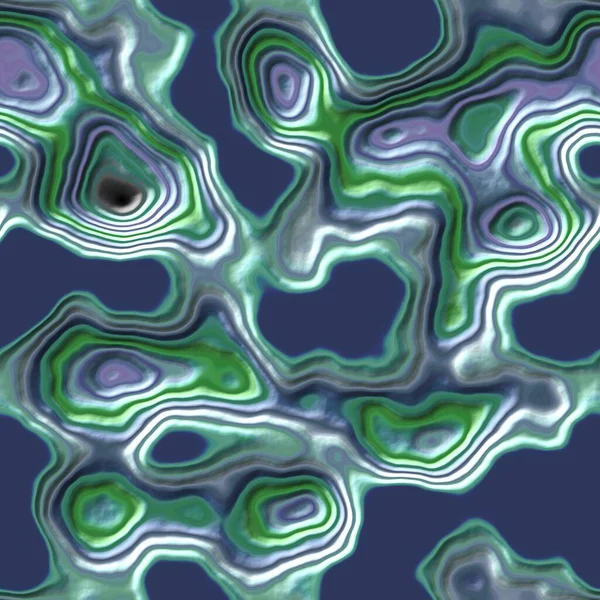 Márvány Agát Köves Zökkenőmentes Minta Textúra Háttér Gyöngy Kék Zöld — Stock Fotó