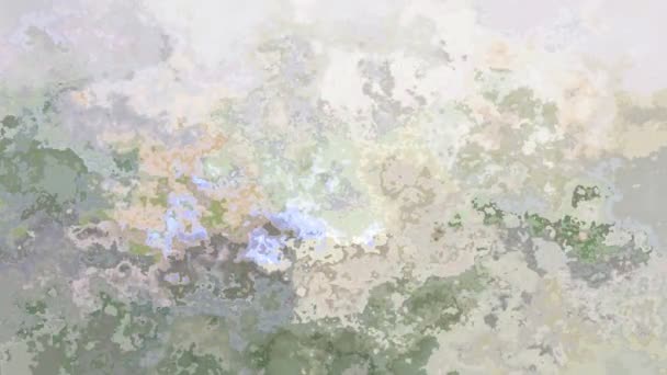 Abstract Animated Twinkling Stained Background Full Seamless Loop Video Watercolor — Stock Video