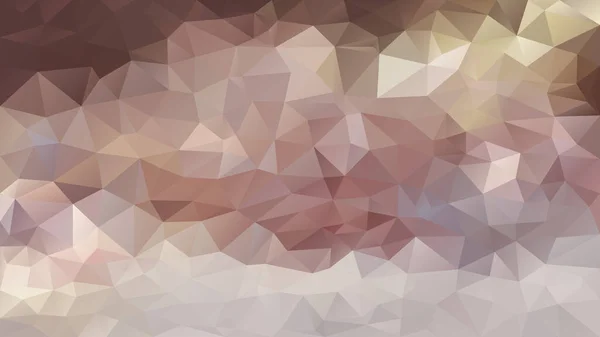 ベクトル抽象的な不規則な多角形の背景 三角形の低ポリパターン 色の茶色のムーブチュープピンクのヌード — ストックベクタ