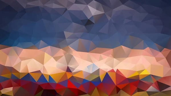 Vector Abstract Irregular Polygon Background Triangle Low Poly Pattern Full — Vector de stock