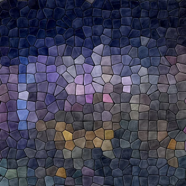 抽象的天然大理石塑料石质马赛克瓷砖纹理背景 黑色磨粉 深蓝色紫色灰棕红色 — 图库照片