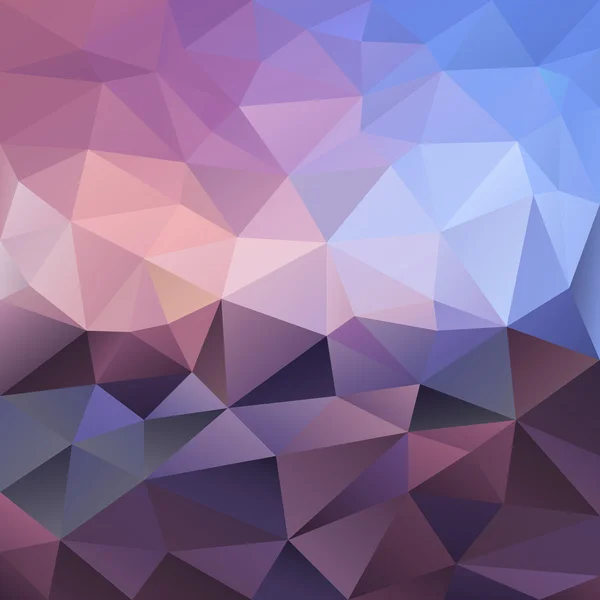 Vektor polygonaler Hintergrund - violetter Amethyst — Stockvektor