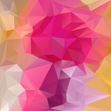 Düzensiz tessellations desenli vektör poligonal arka plan