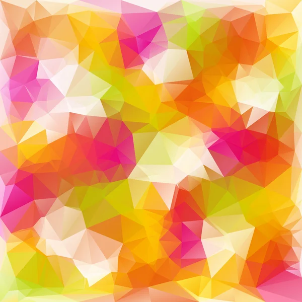 規格外のパターンを持つベクトル多角形の背景 — ストックベクタ