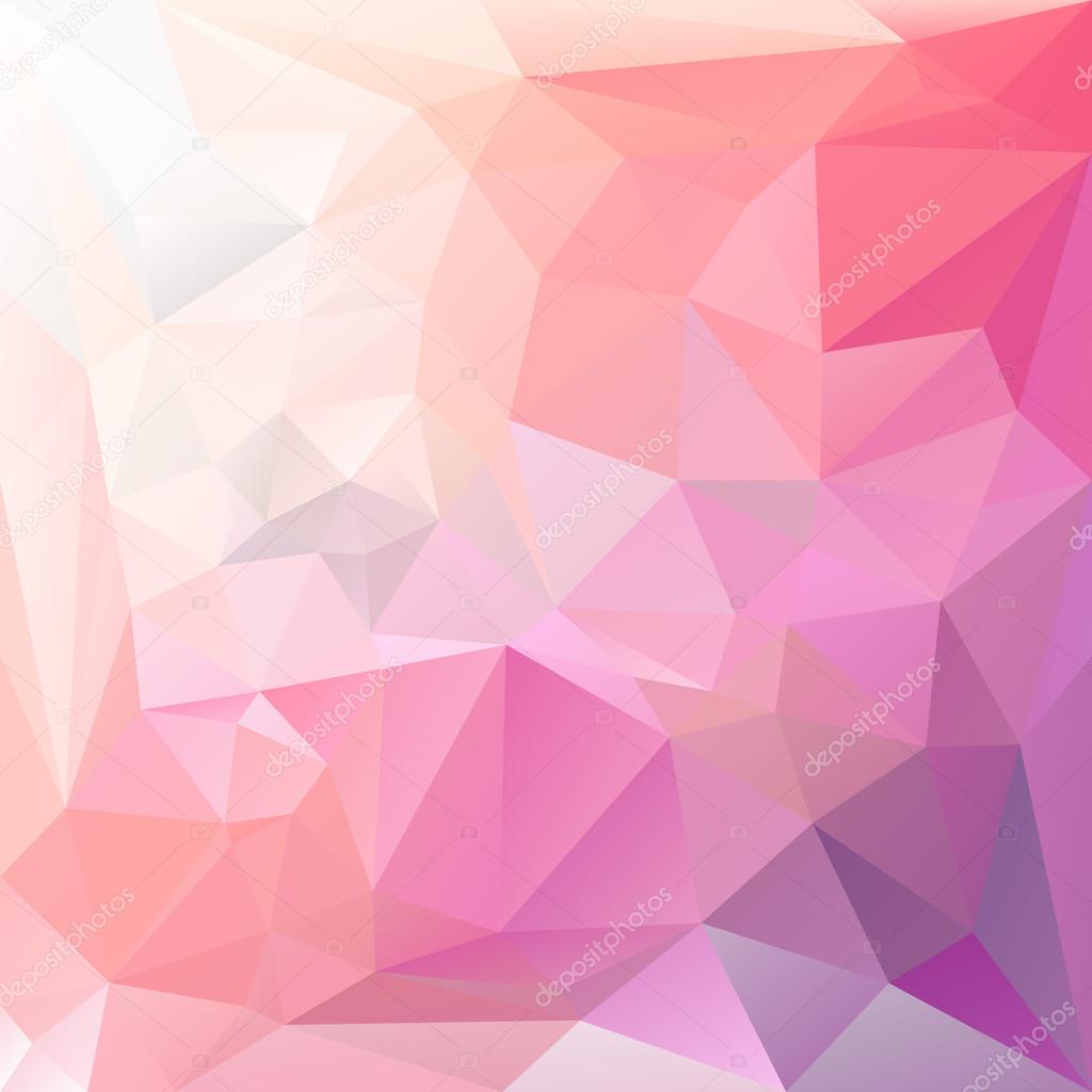 Vector polygonal background with irregular tessellations pattern