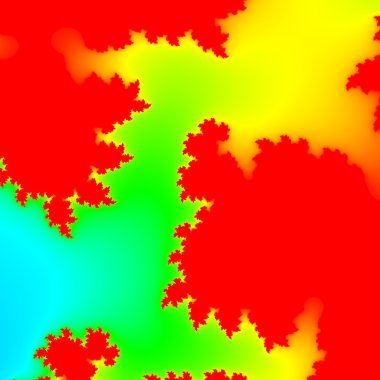 Infra neon fraktal desen doku arka plan